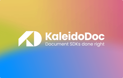 Kaleidodoc frame logo image